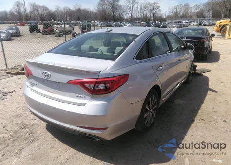 2015 Hyundai Sonata Sport from USA, damaged, VIN 5NPE34AF5FH123408